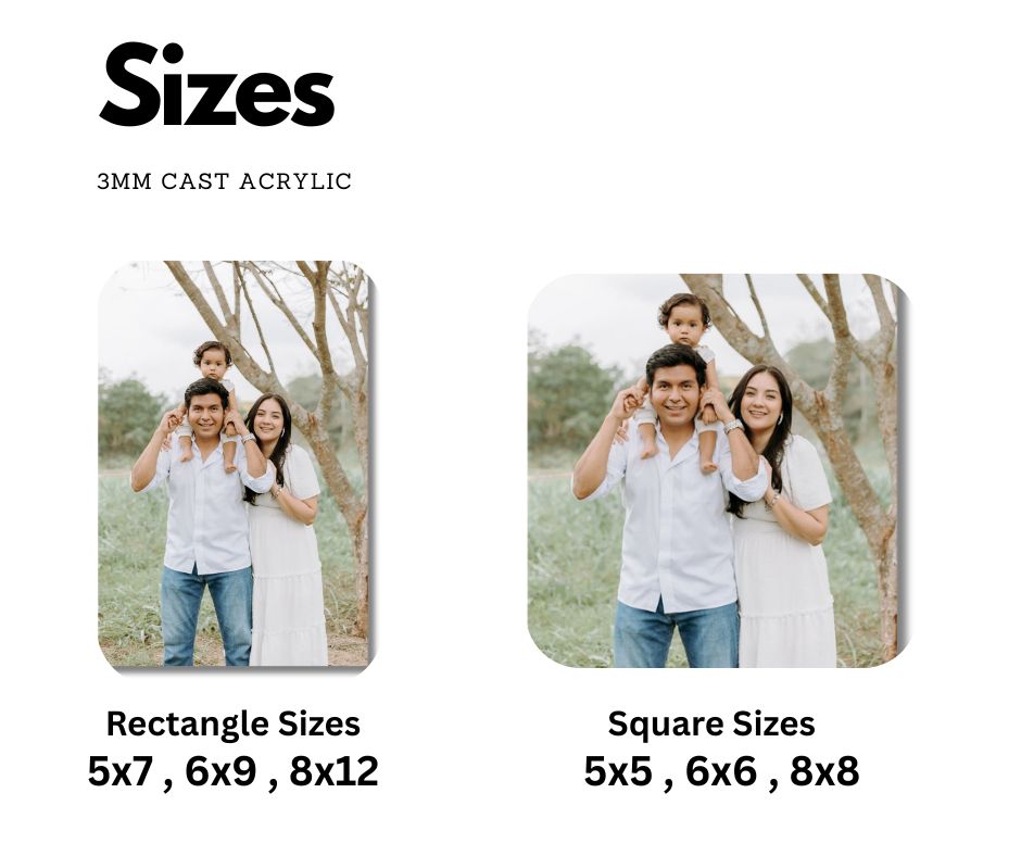 Signature Acrylic Frame Combo