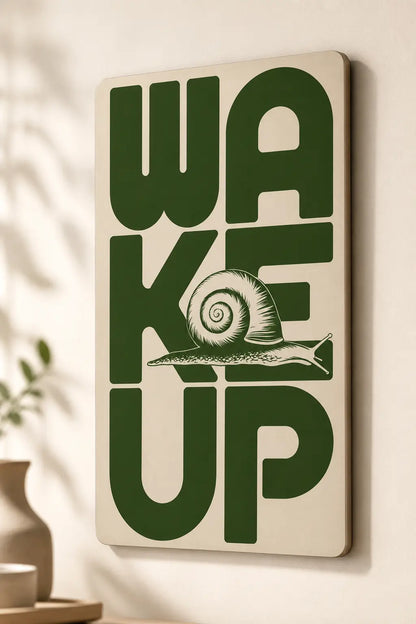 Wake Up Aesthetic Frame