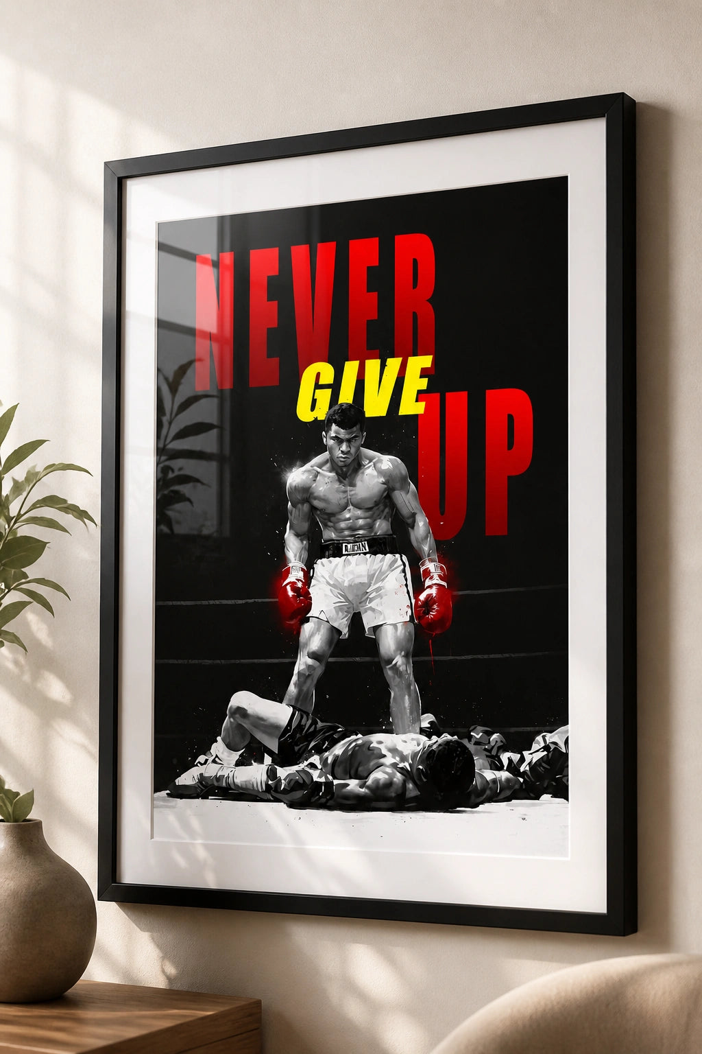 Never Give Up Frame