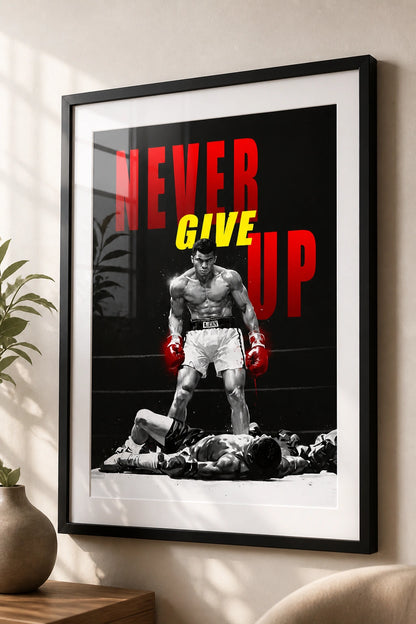 Never Give Up Frame