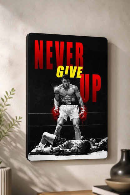 Never Give Up Frame
