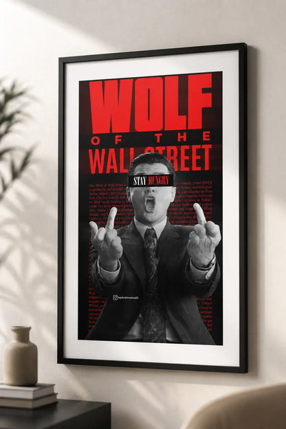 Wolf of Wall Street Frame