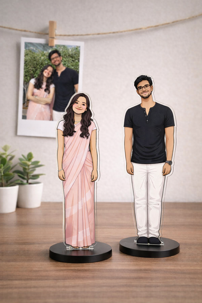 Custom Miniature Standee - Solo | Pet | Family