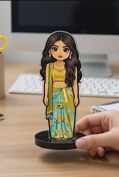 Custom Miniature Standee - Solo | Pet | Family