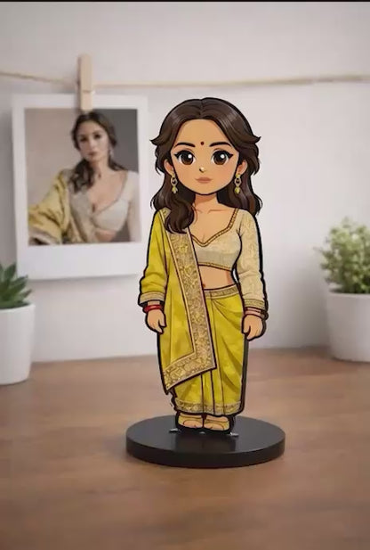 Custom Miniature Standee - Solo | Pet | Family